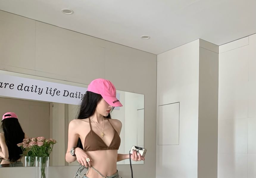 Jeans Waist Washed Wide High Leg