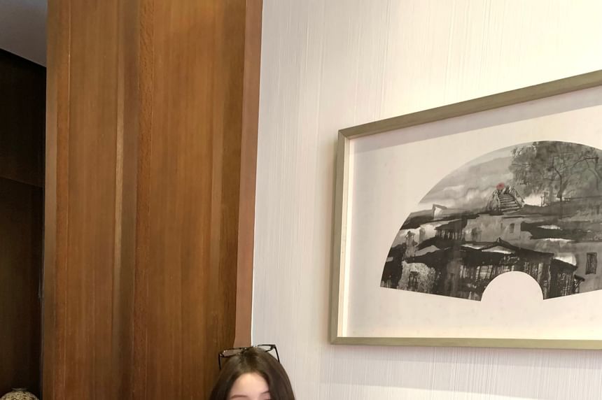 Halter Ruffle Print Leopard Top