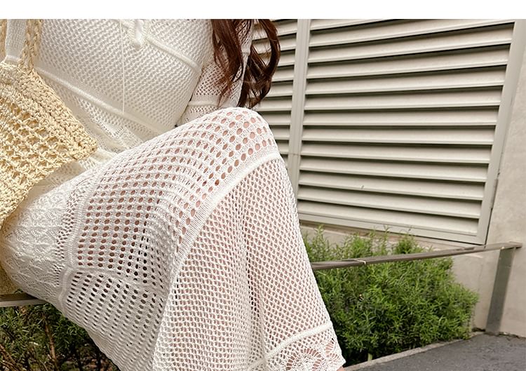 Plain Bow Slingback Mid Sandals Heel