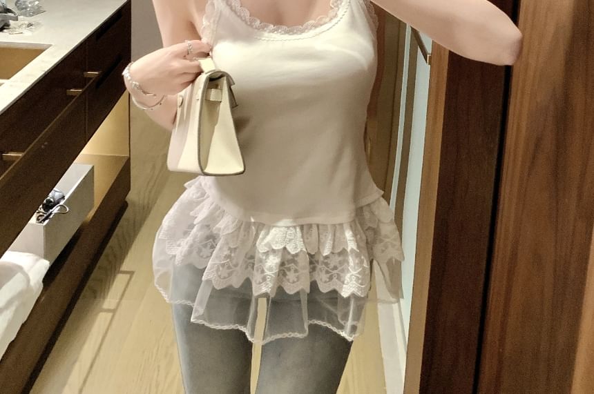 Top Trim Lace Camisole