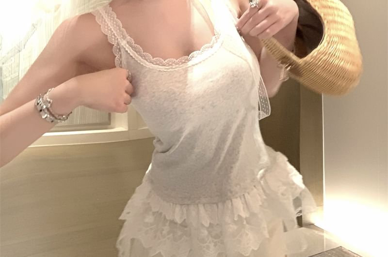 Top Trim Lace Camisole