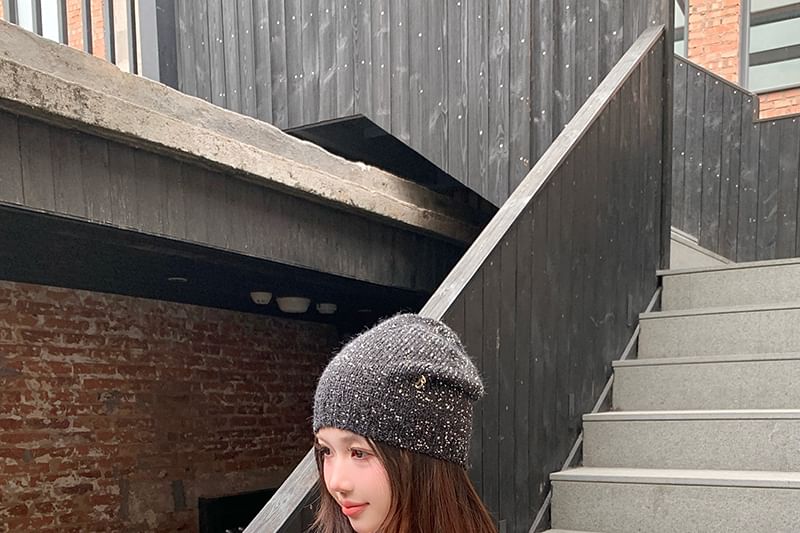 Lace Top Camisole Panel Dotted