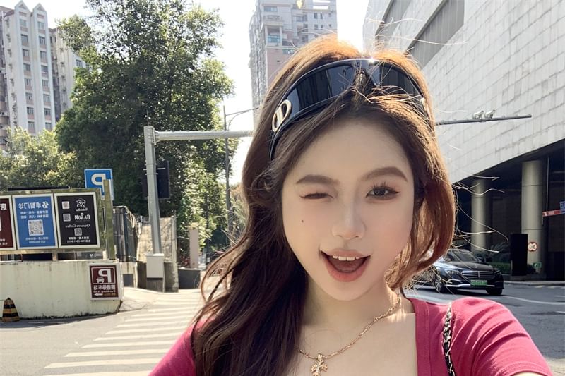 Henley Tee Plain Sleeve Short