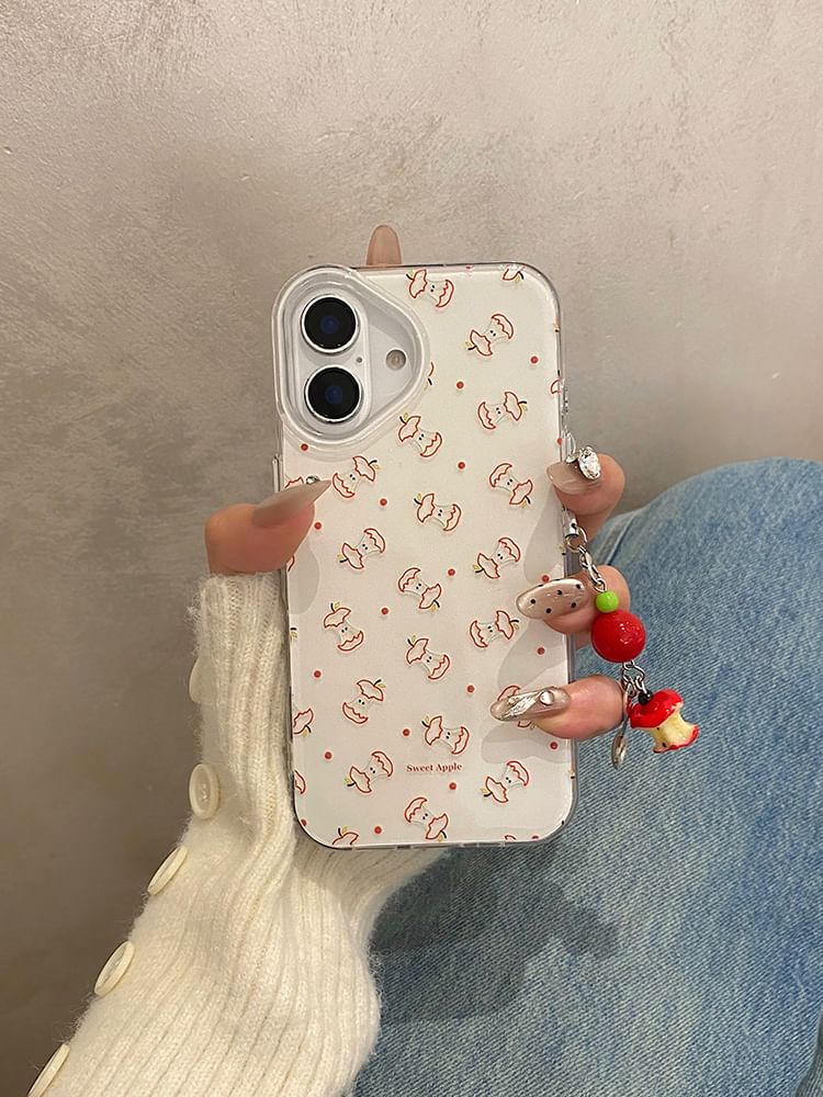 / Case Charm Phone Apple Set