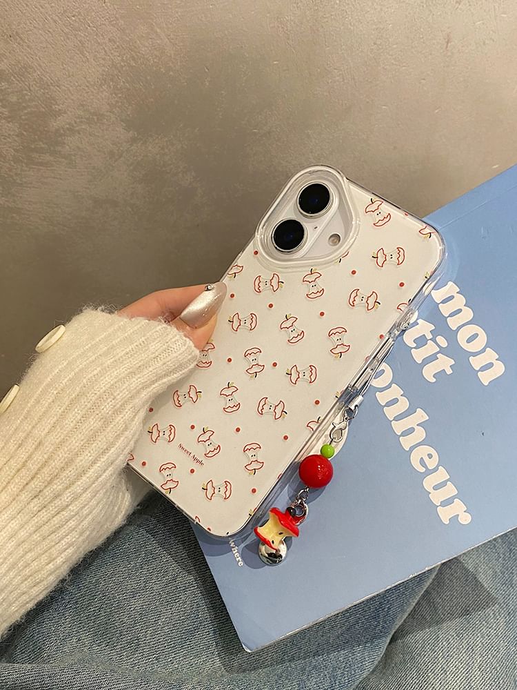 / Case Charm Phone Apple Set