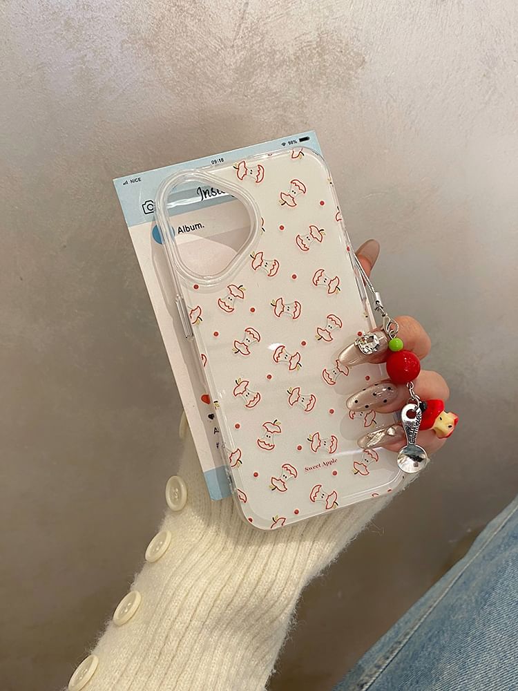 / Case Charm Phone Apple Set