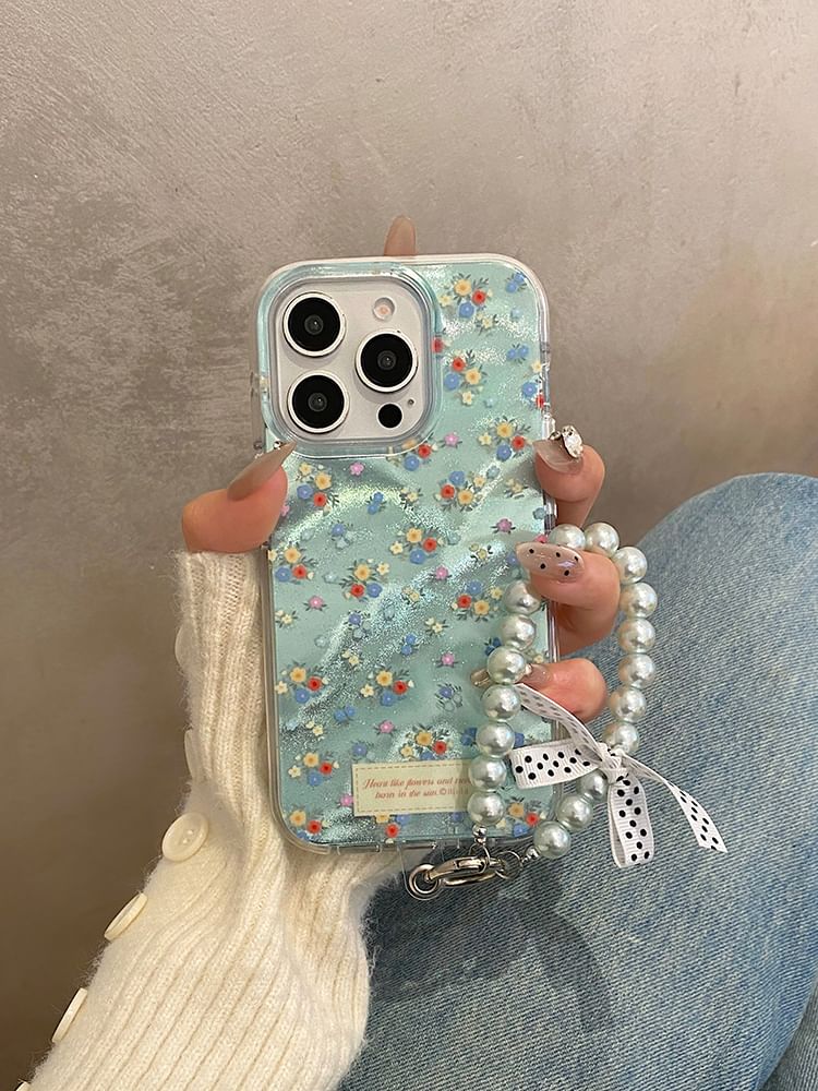 Strap Phone Case / Set Floral
