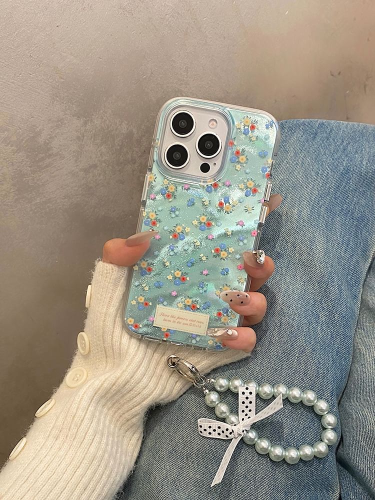 Strap Phone Case / Set Floral