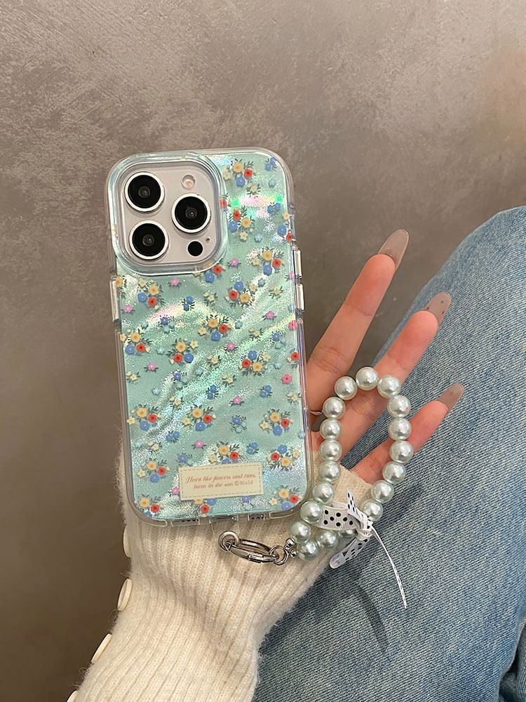Strap Phone Case / Set Floral