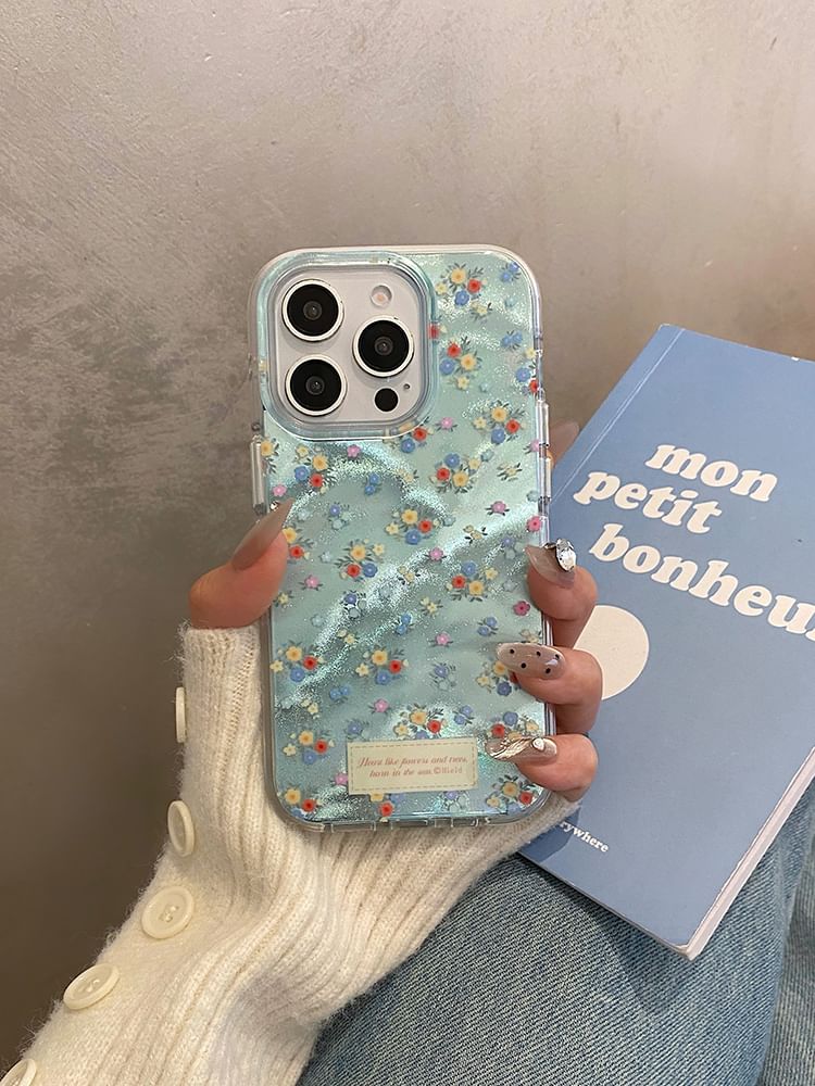 Strap Phone Case / Set Floral