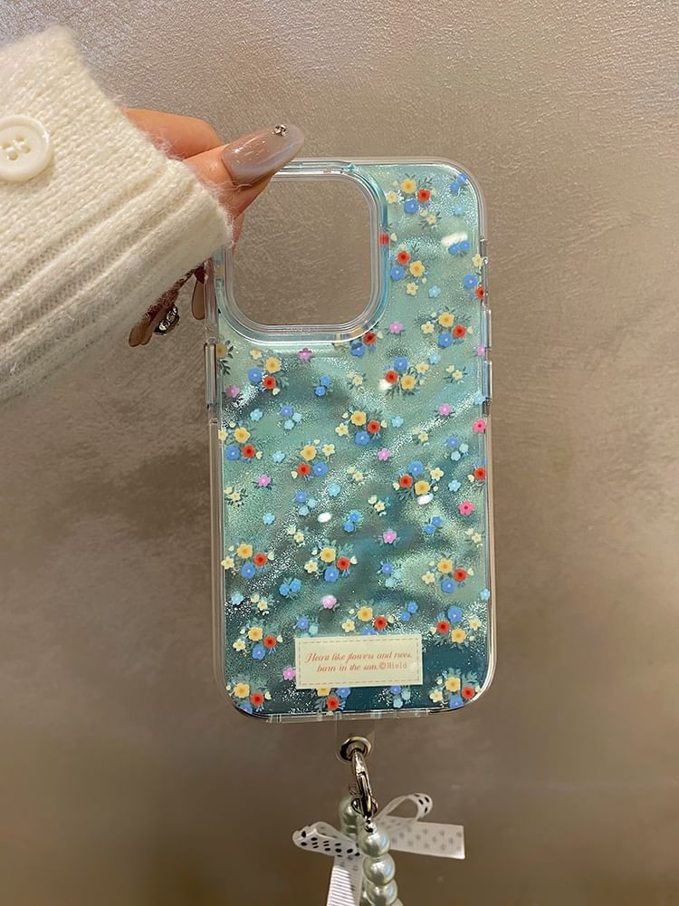 Strap Phone Case / Set Floral
