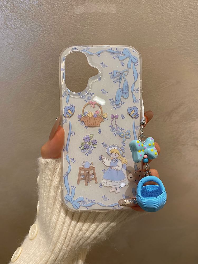 Charm Set Girl Case Phone /