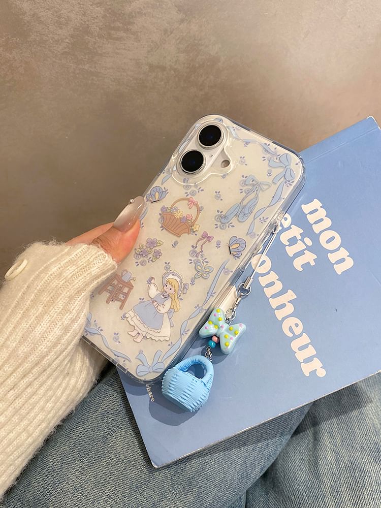 Charm Set Girl Case Phone /