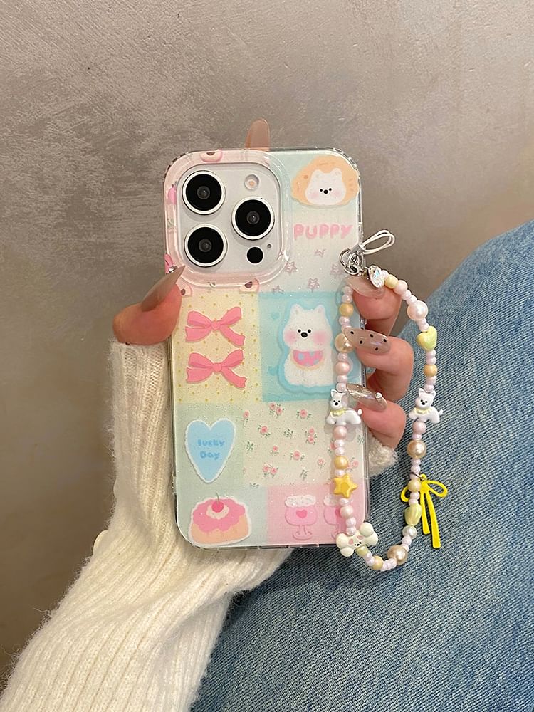 / Strap Phone Set Dog Case