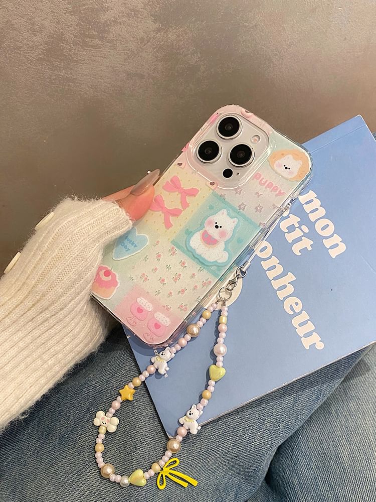 / Strap Phone Set Dog Case