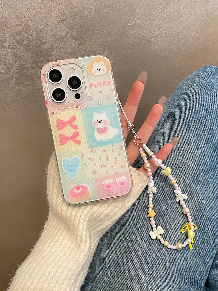 / Strap Phone Set Dog Case