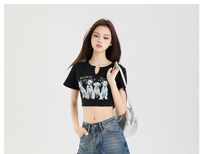 Wide Washed Mid Jorts Rise Leg