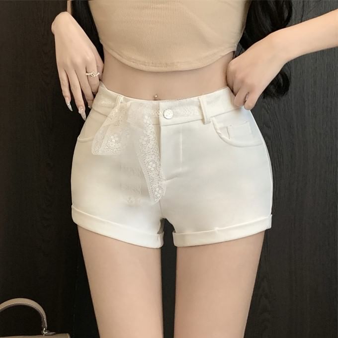 Hot High Waist Pants Plain