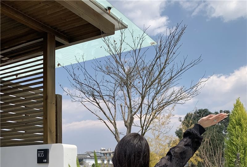 Flower Zip Sheer Jacket Embroidered