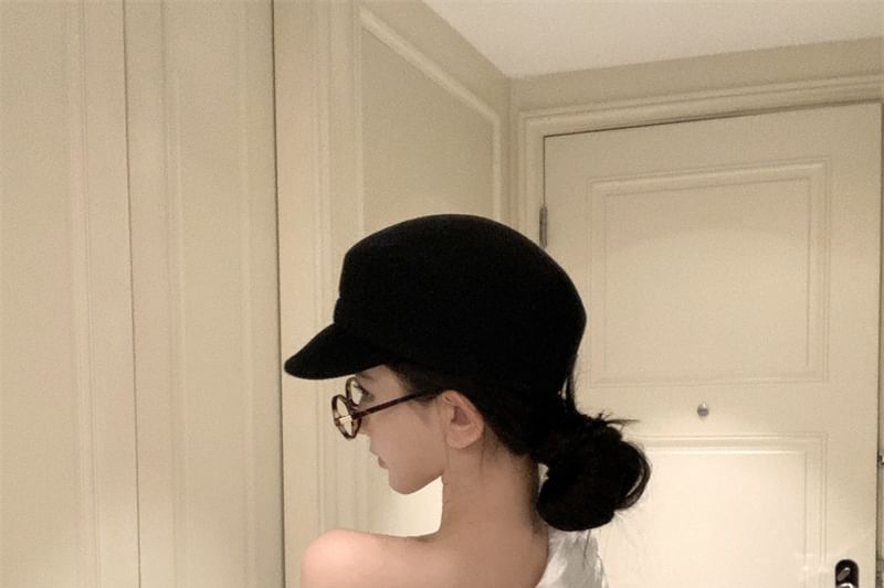 Shirt Plain Long-Sleeve