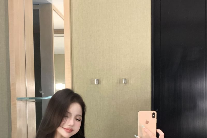 Tube Floral Plain Top