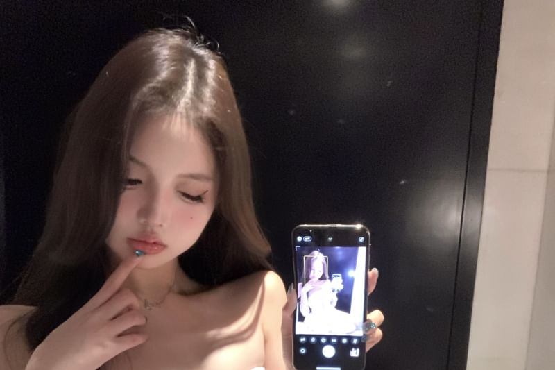 Tube Floral Plain Top