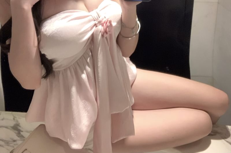 Tube Floral Plain Top