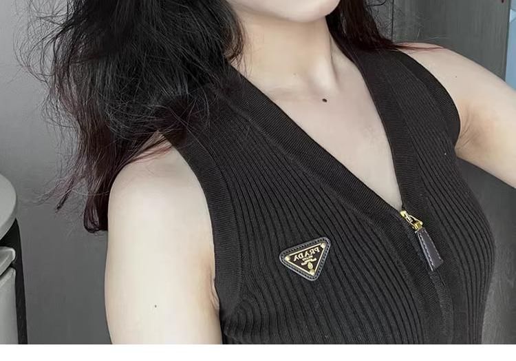 Drop Gingko Rhinestone Clip-On / Earring