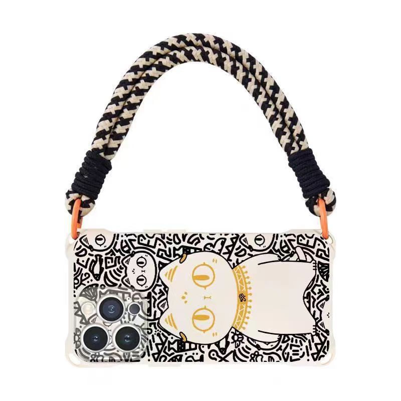 Cat / Case Phone Strap Set Lanyard