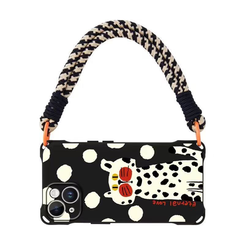 Phone Lanyard Set / Case Strap Cat