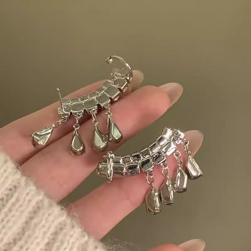 Climber Earring CZ Rhinestone