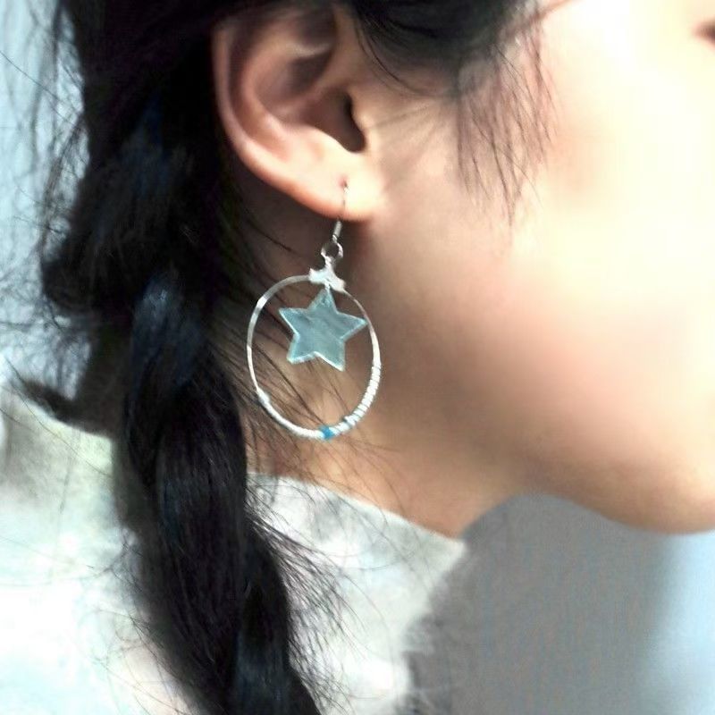 Star-Shaped Earring Dangle