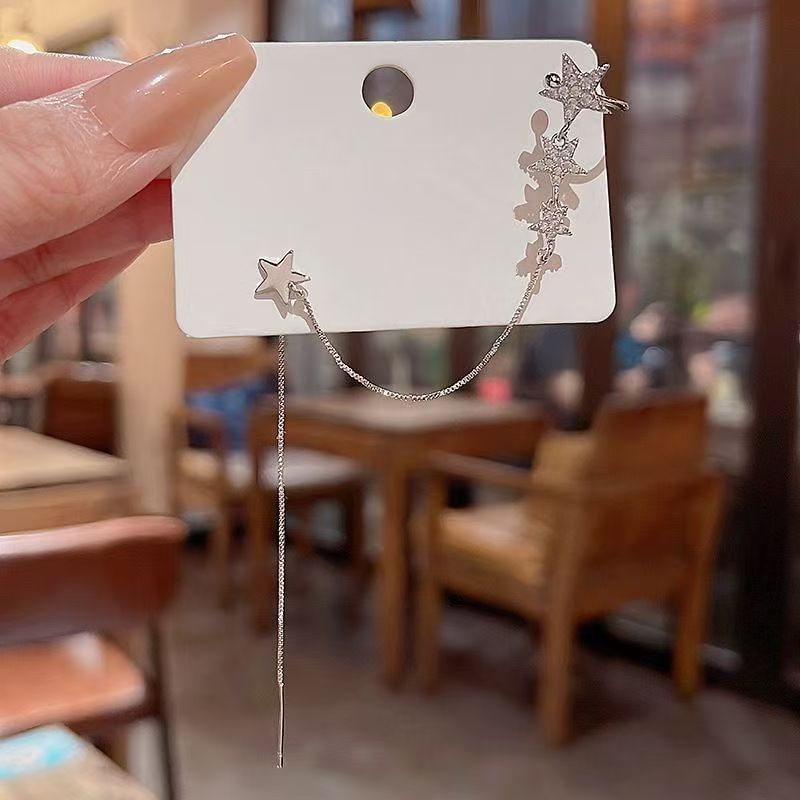 Chained Star Earring Cuff