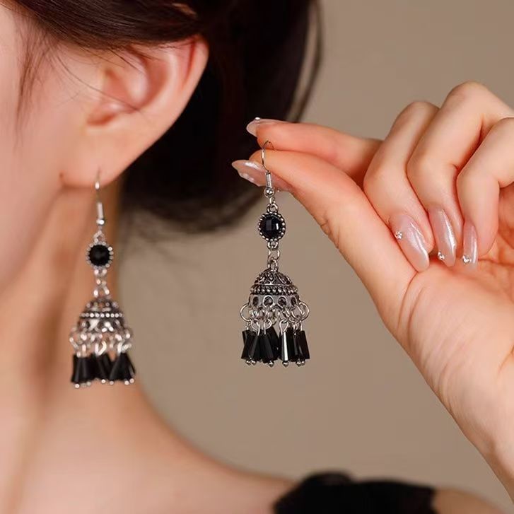 Earring Dangle Gemstone Beaded