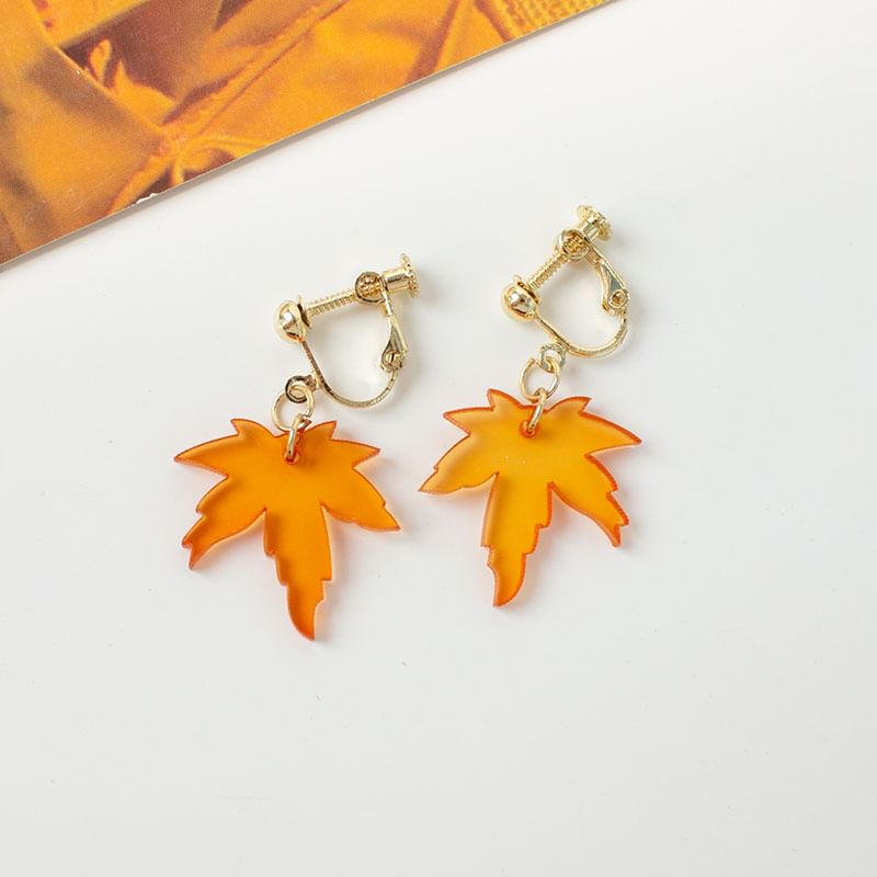 Alloy Drop Earring Ear (Various Cuff / Leaf Designs)