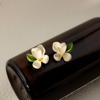 Stud Cuff Ear Designs) Floral Alloy Earring (Various /