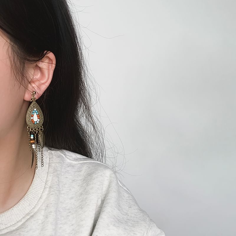 Leaf (Various / Cuff Designs) Earring Chandelier Ear Alloy