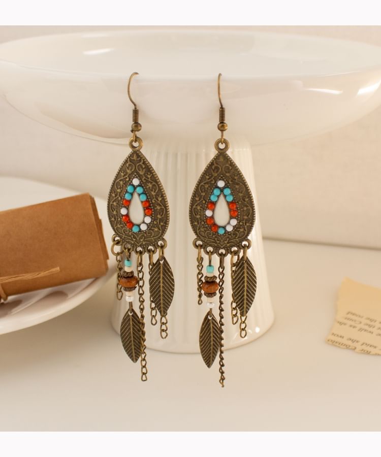 Leaf (Various / Cuff Designs) Earring Chandelier Ear Alloy