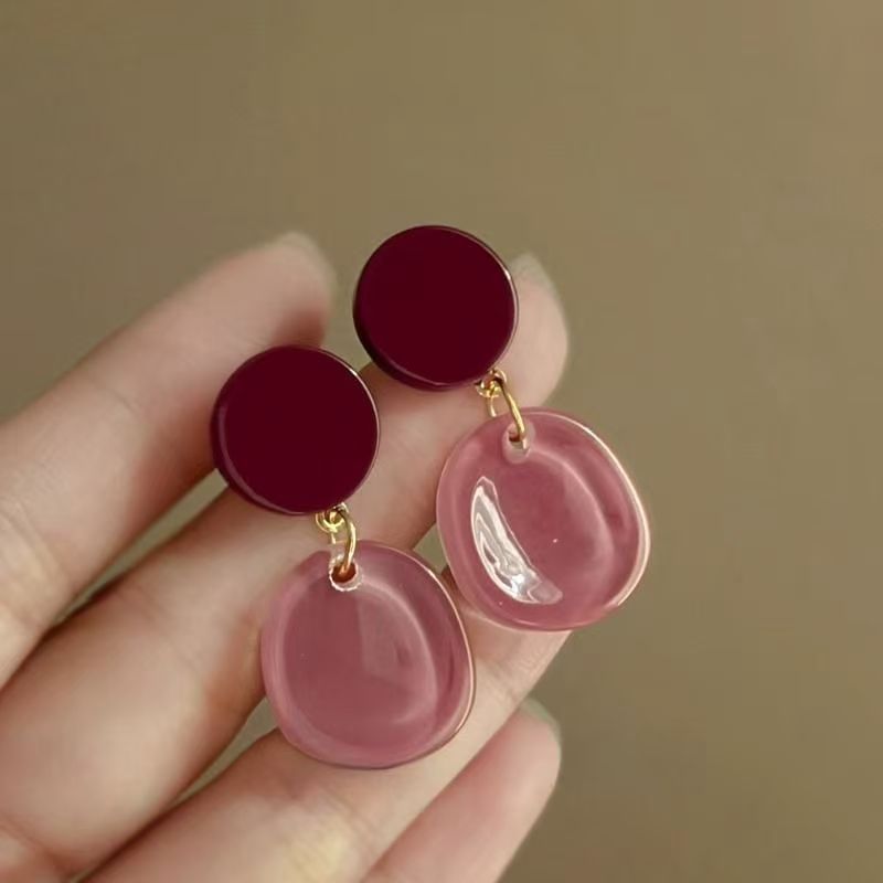 Acrylic Earring Drop Alloy