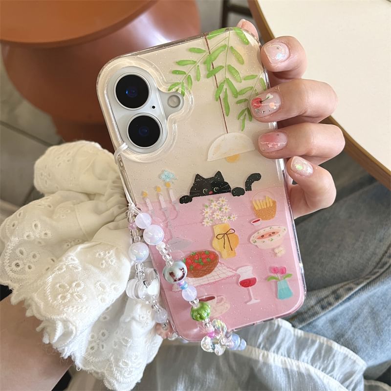 Cat Case Strap Set / Table Meal Phone