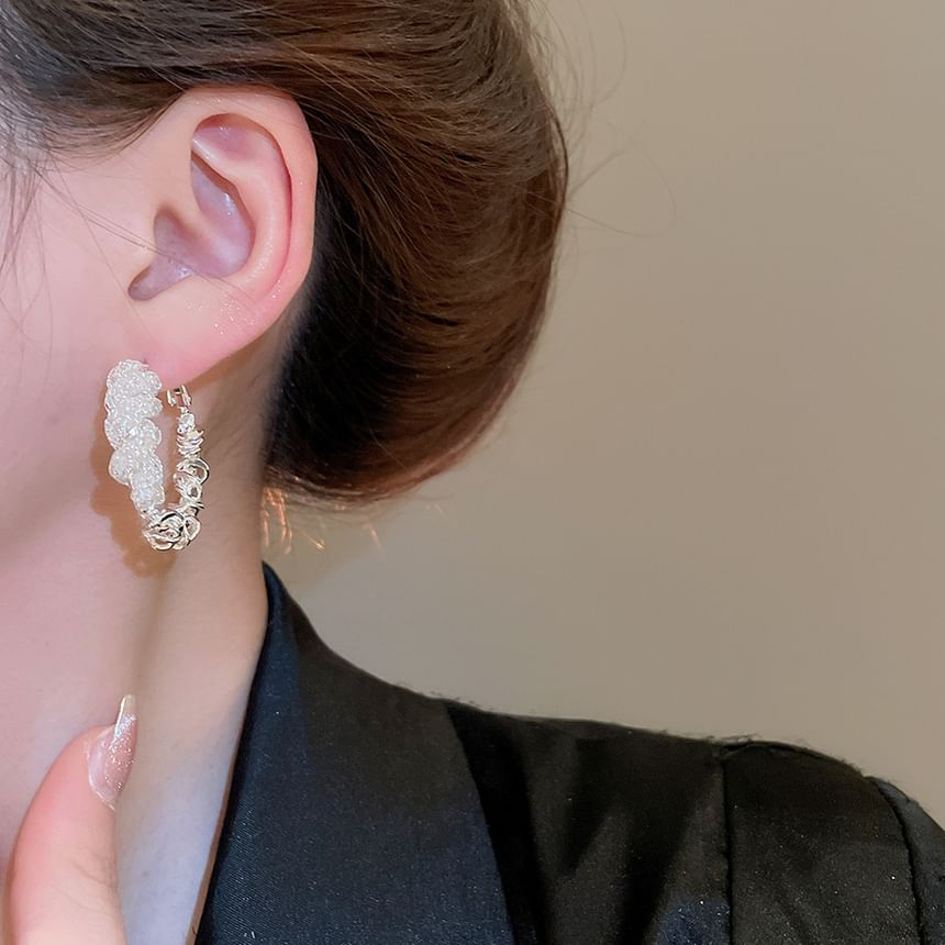 Earring Designs) Hoop (Various Alloy Twisted