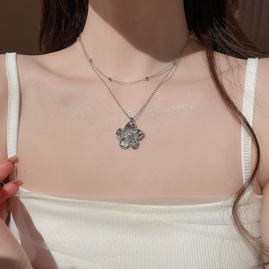 Alloy Designs) Floral (Various Choker