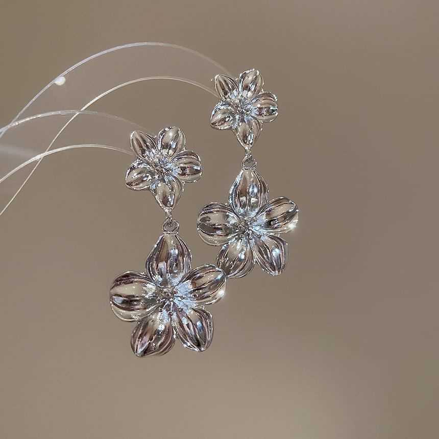 Alloy Earring Floral Necklace / Drop Pendant