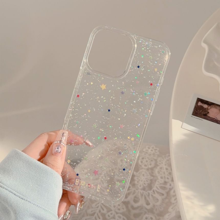 Phone Star Glitter Case