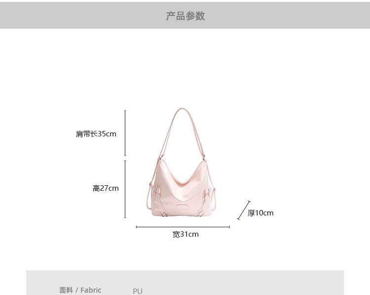 Crossbody Star Bow Faux Bag Leather Buckled