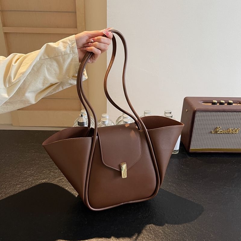 Faux Leather Bag Tote