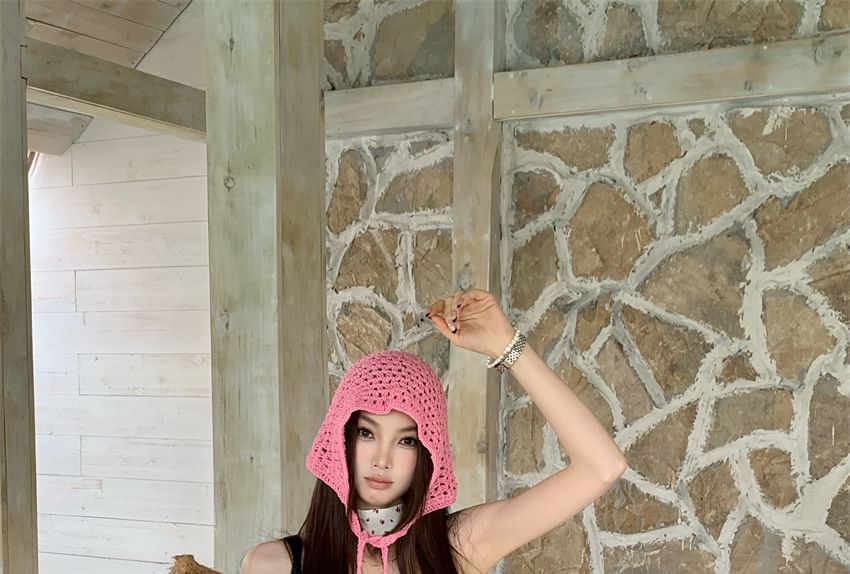 Ruched Hem Ruffle Print Top Floral Tube