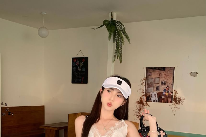 Slim High Rise Tank Panel Skirt Top Plain A-Line / Lace Fit Maxi