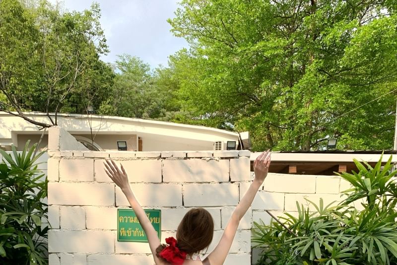 Lace Midi Halter Open A-Line Dress Panel Back Plaid