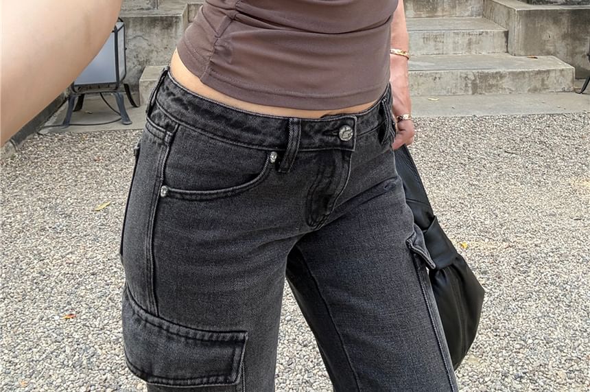 Tank Plain Fit Back Slim Crop Halter Open Top